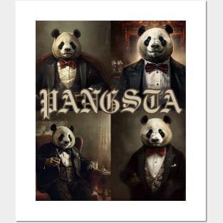 Gangsta Panda  Mafia Street Style Posters and Art